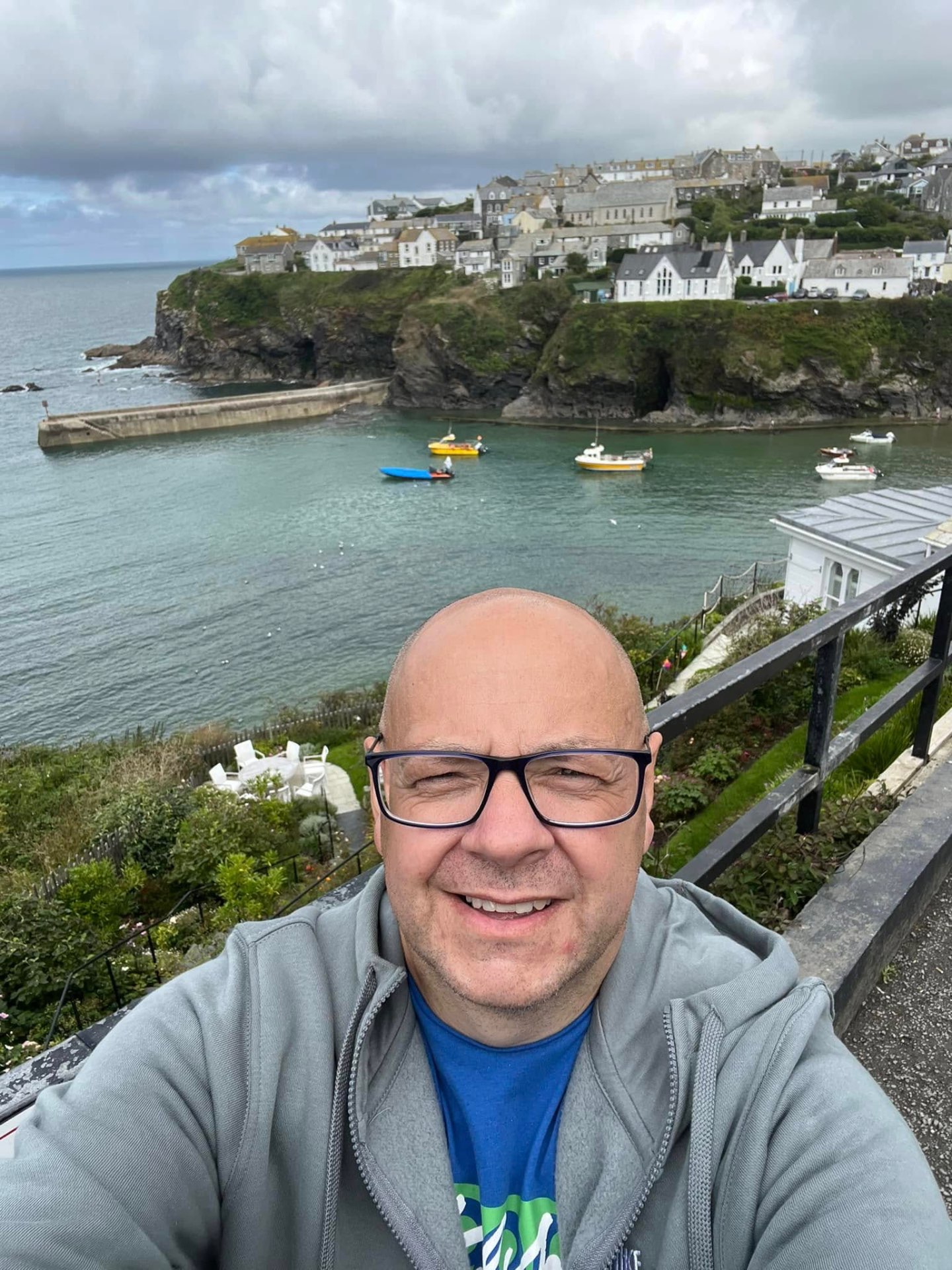 Phil, founder of PT Auto Locksmiths, on the Cornish coast.