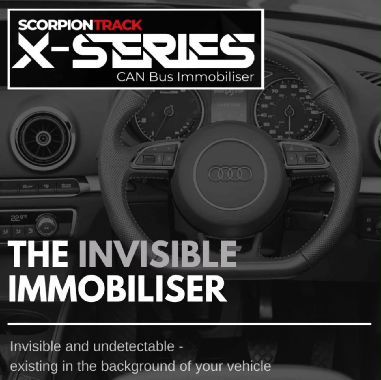ScorpionTrack X-Series CAN bus immobiliser, the invisible immobiliser that exists in the background of your vehicle